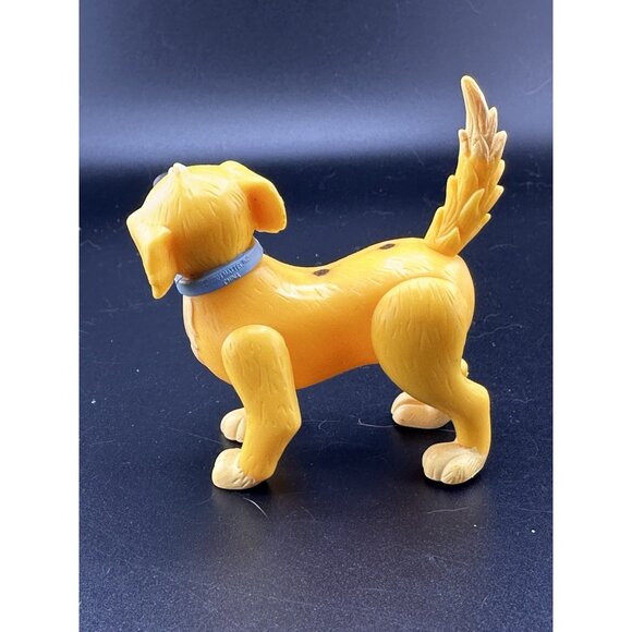 Vtg Barbie 2004 Mattel Doggie Daycare BEAU Yellow Dog Action Figure Replacement - Picture 4 of 7